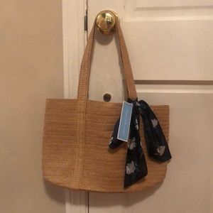 NWT Draper James Straw Bag